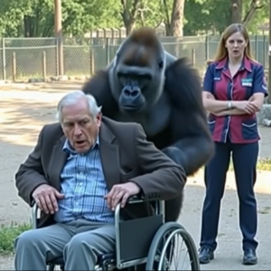 At the Zoo, a Gorilla Grabbed a Man in a Wheelchair — What Happened Next Was Completely Unexpected