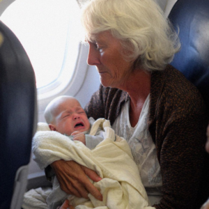 Man Kicked Me Out of My Plane Seat Because of My Crying Granddaughter – But He Didn’t Expect Who Took My Place